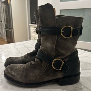 FIORENTINI+BAKER leather made in Italy boots. Size is euro 39